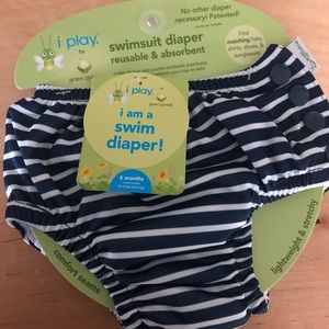 NET Green Sprouts Swim Diaper for babies 10-18 pounds (marked 6 months)